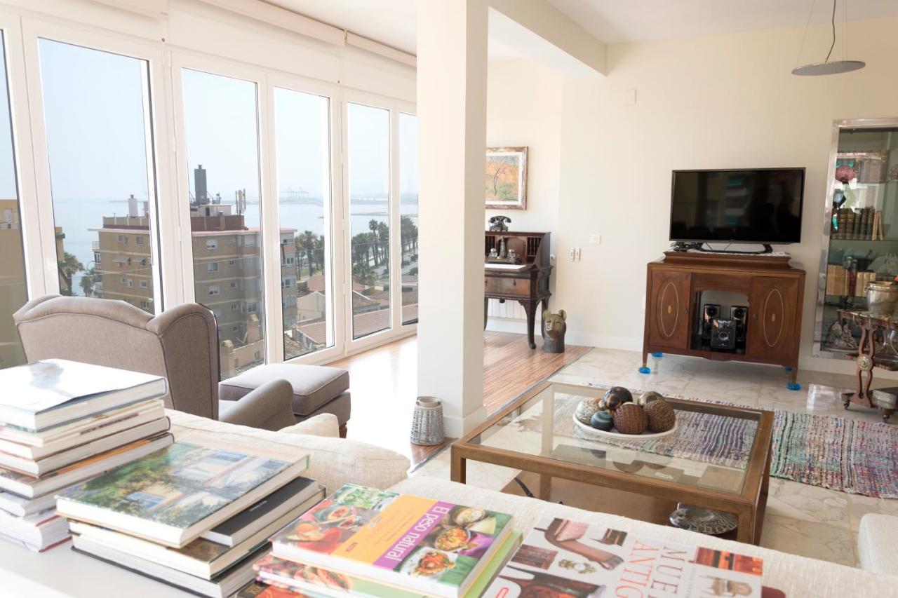Malagueta Penthouse Premium Lejlighed Málaga Eksteriør billede